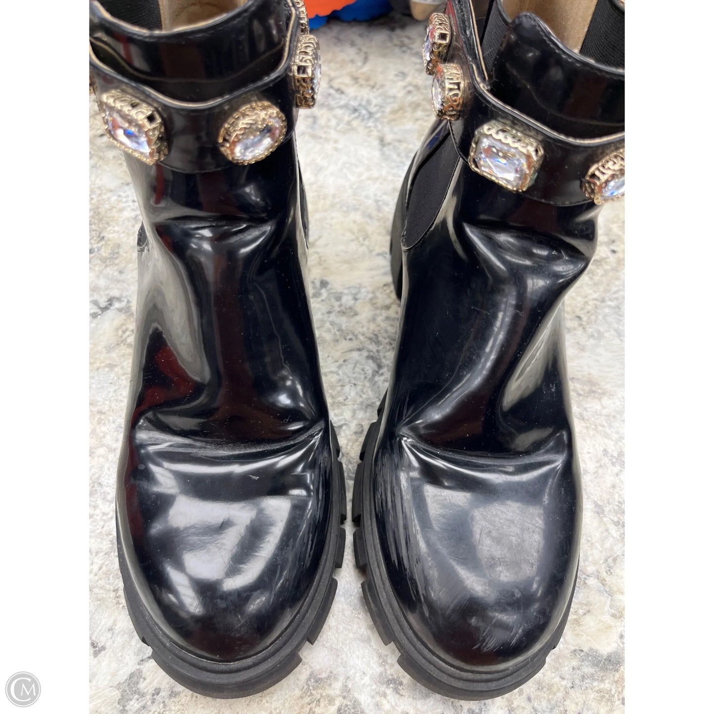 Boots Combat By Steve Madden In Black, Size: 8.5