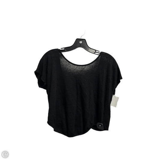 Top Short Sleeve By Young Fabulous & Broke In Black, Size: M