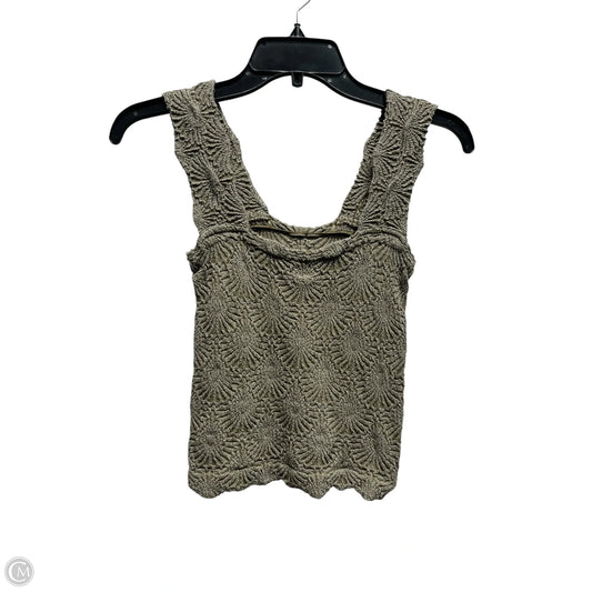 Top Sleeveless By Free People In Green, Size: Xs