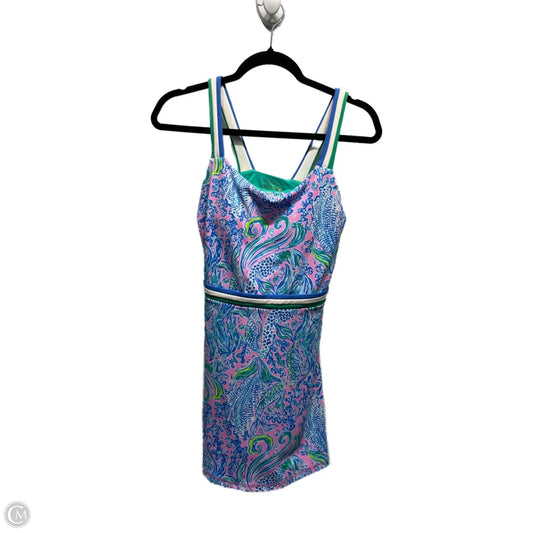 Dress Designer By Lilly Pulitzer In Green & Pink, Size: Xs