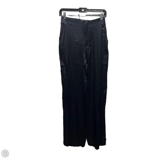 Pants Wide Leg By Zara In Black, Size: M