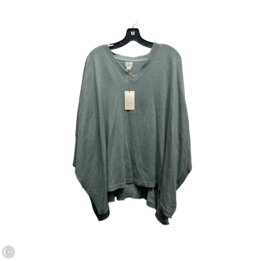 Tunic Short Sleeve By A New Day In Green, Size: Osfm