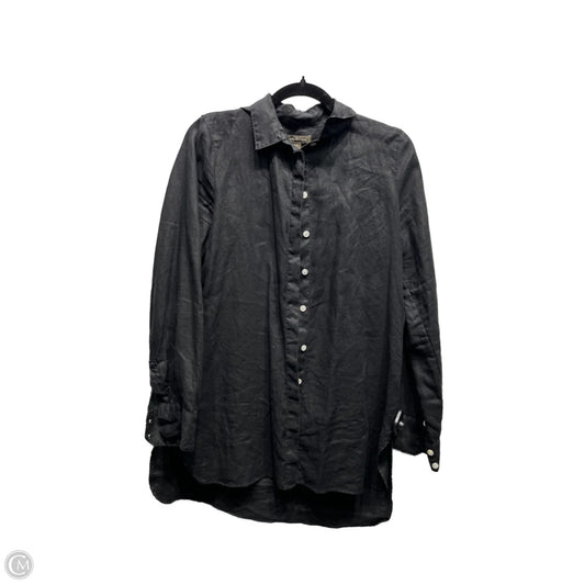 Top Long Sleeve By Tommy Bahama In Black, Size: S