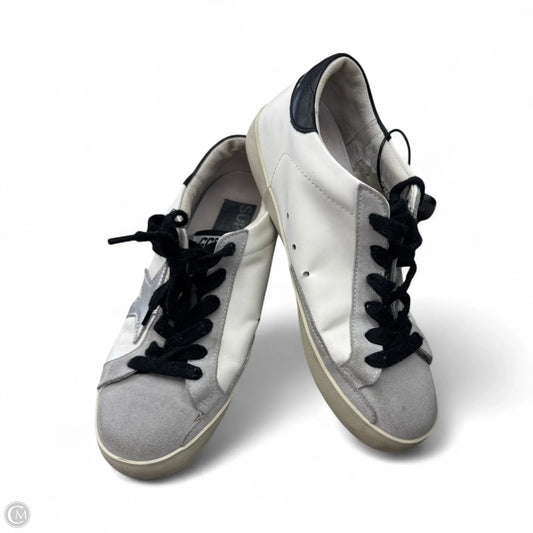 Shoes Luxury Designer By Golden Goose In Black & White, Size: 6