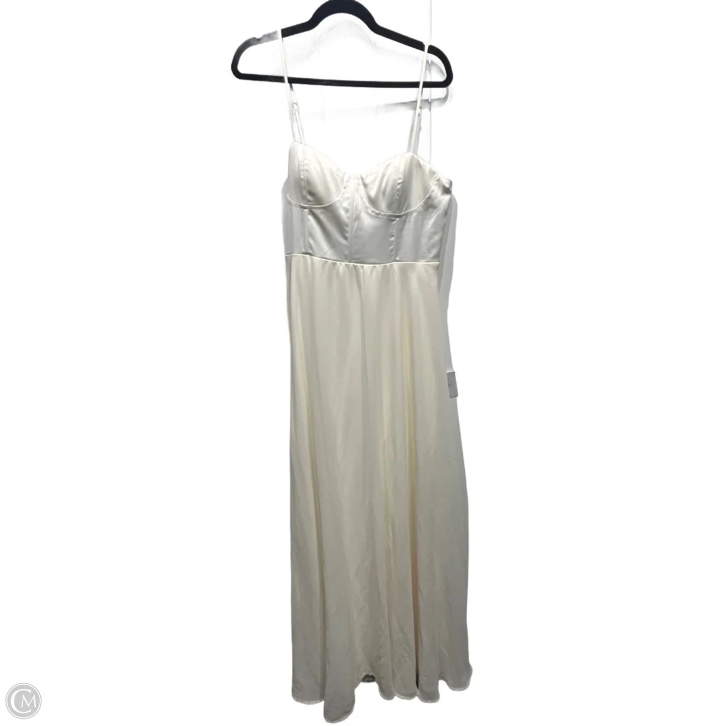 Dress Party Long By Lulus In Ivory, Size: Xl