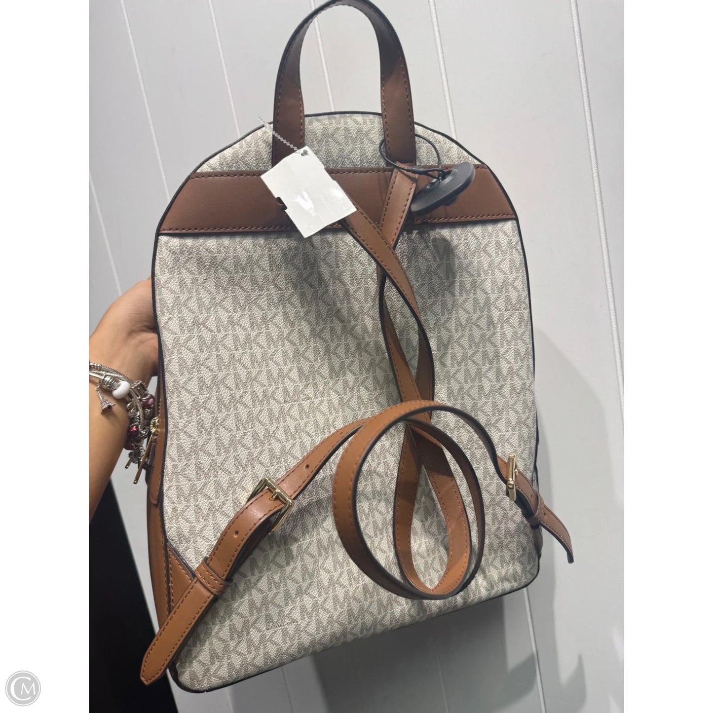 Backpack Designer By Michael Kors, Size: Medium