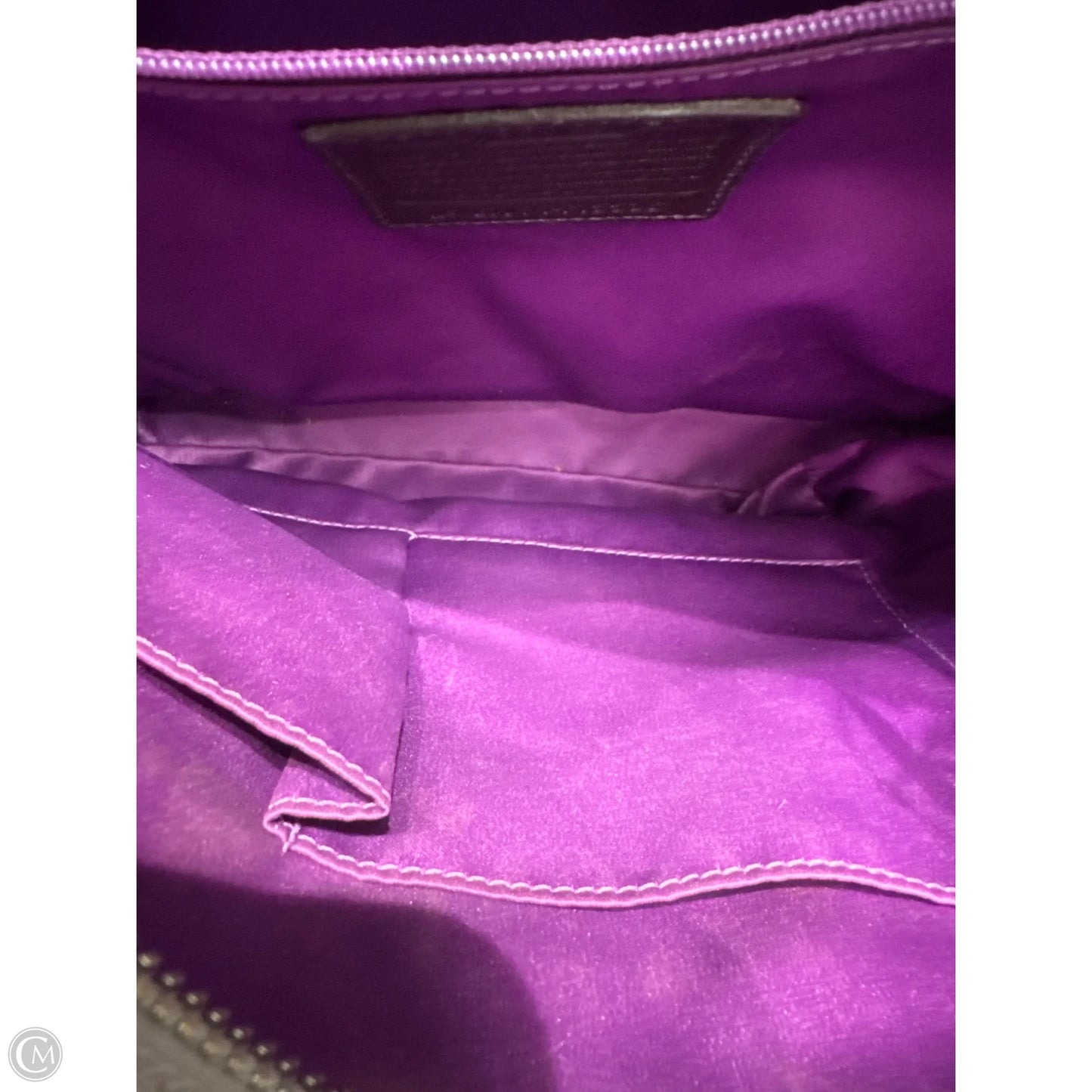 Handbag Designer By Coach, Size: Medium