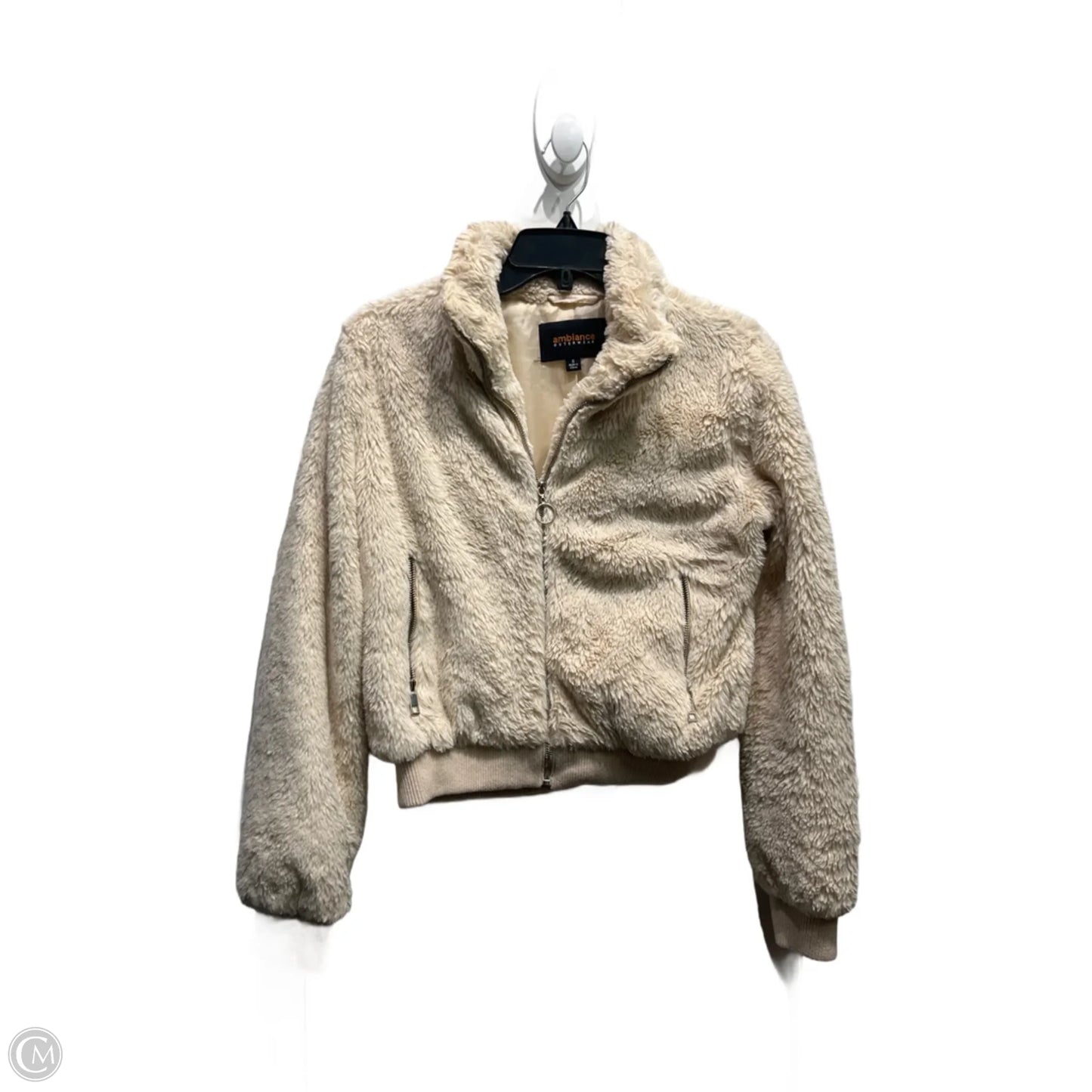 Jacket Other By Ambiance Apparel In Cream, Size: S