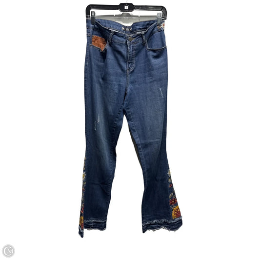 Jeans Boot Cut By TRU LUXE In Blue Denim, Size: 8