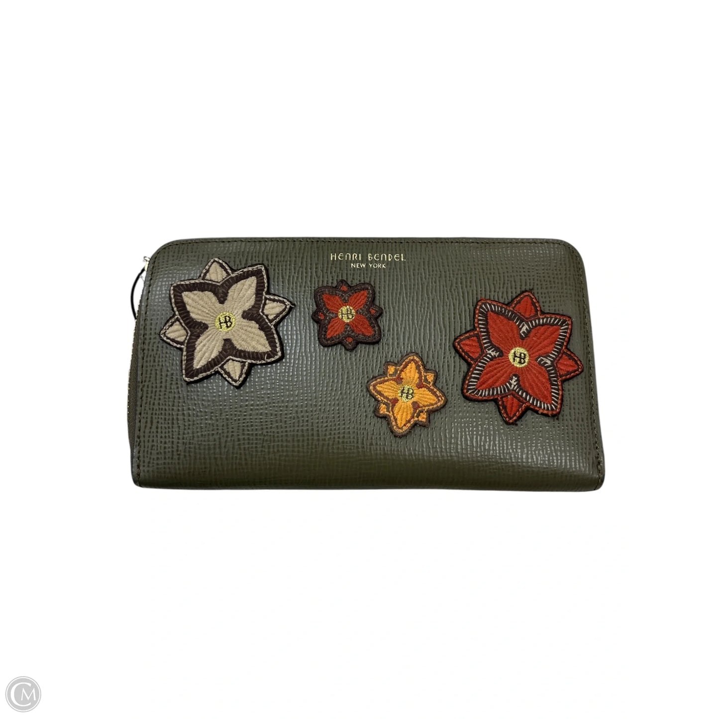 Wallet Leather By Henri Bendel, Size: Large