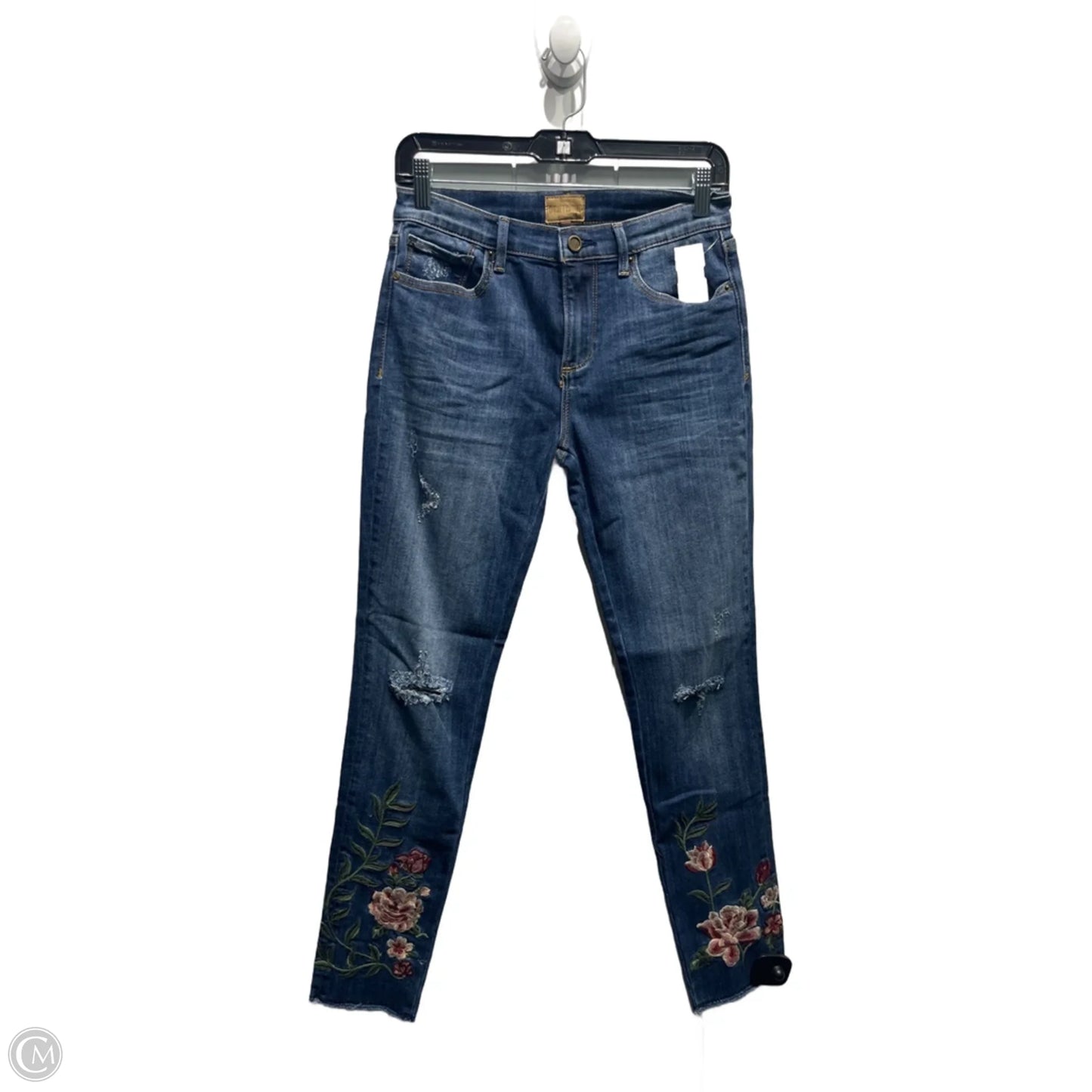 Jeans Skinny By Driftwood In Blue Denim, Size: 4