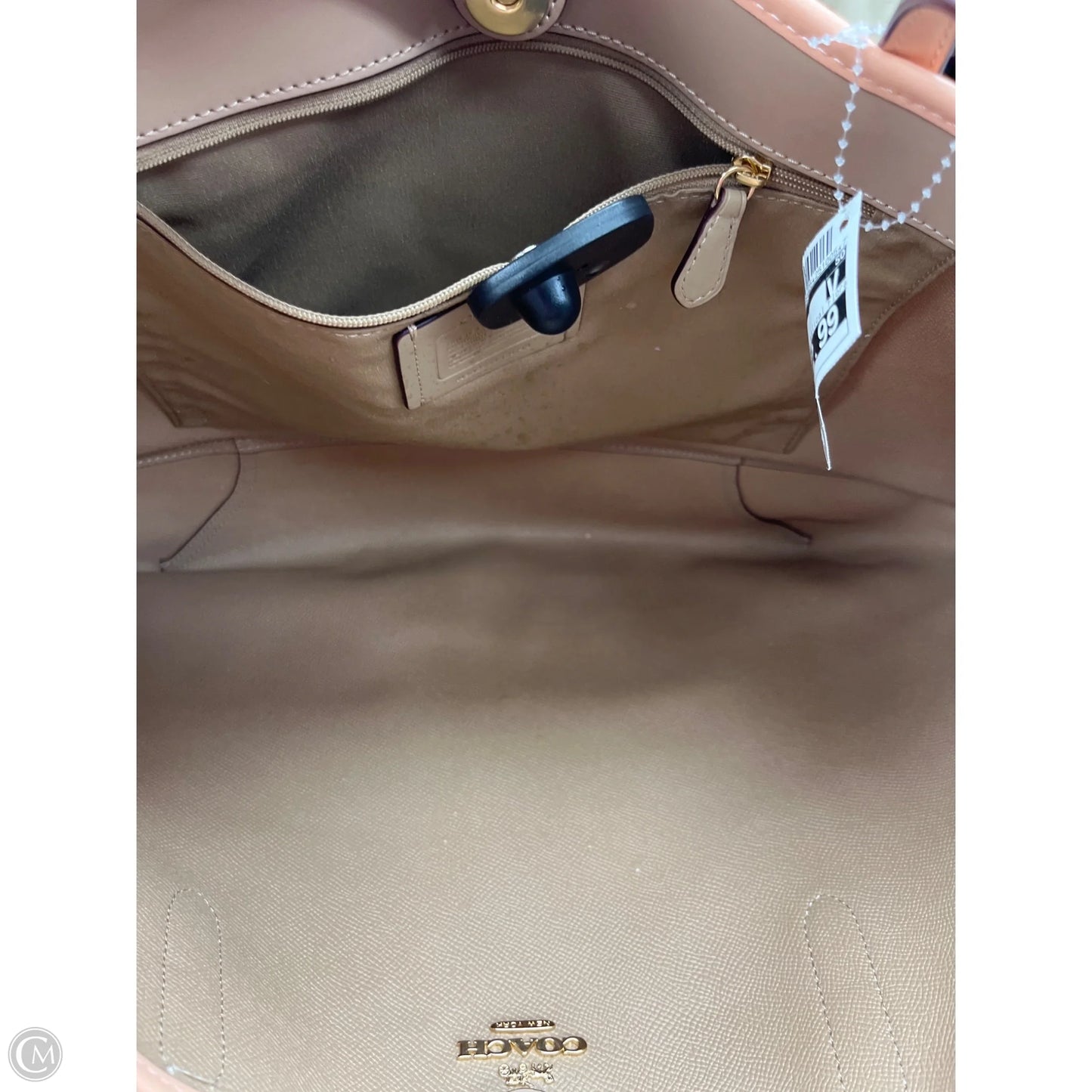 Handbag Designer By Coach, Size: Large