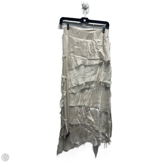 Skirt Maxi By Tempo Paris In Tan, Size: M