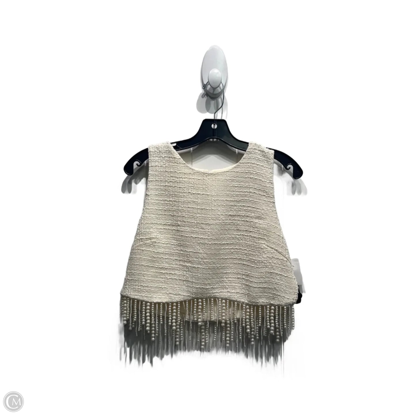 Top Sleeveless Designer By Jason Wu In Cream, Size: 6