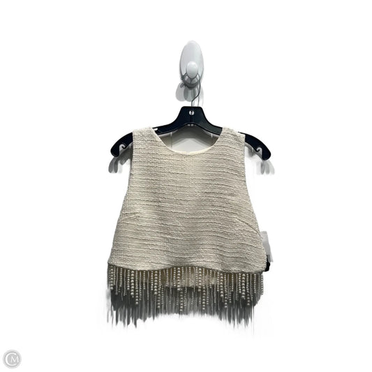 Top Sleeveless Designer By Jason Wu In Cream, Size: 6
