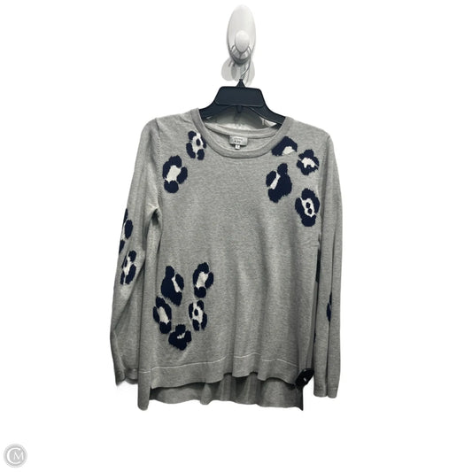 Sweater By Crown And Ivy In Blue & Grey, Size: M