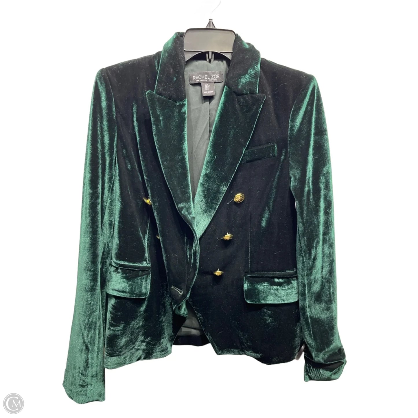 Blazer By Rachel Zoe In Green, Size: S