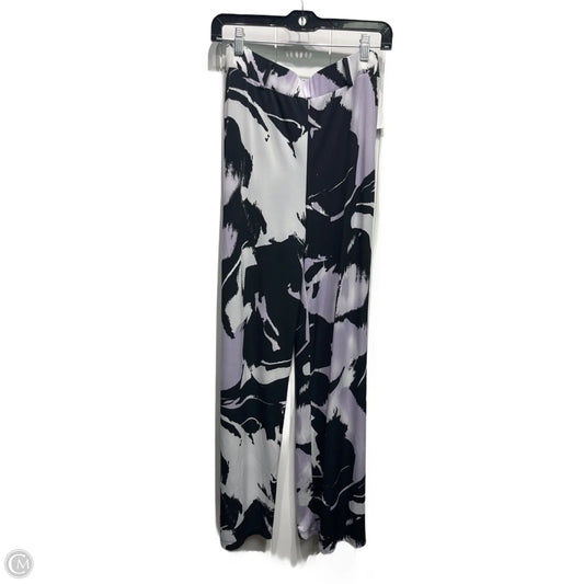 Pants Wide Leg By Frank Lyman In Black & Grey, Size: 10