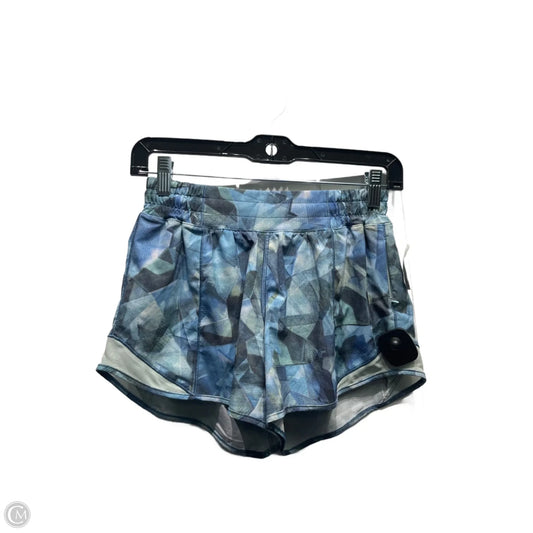 Athletic Shorts By Lululemon In Blue, Size: 4
