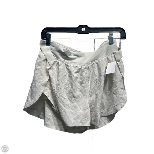 Athletic Shorts By Lululemon In Cream, Size: 6