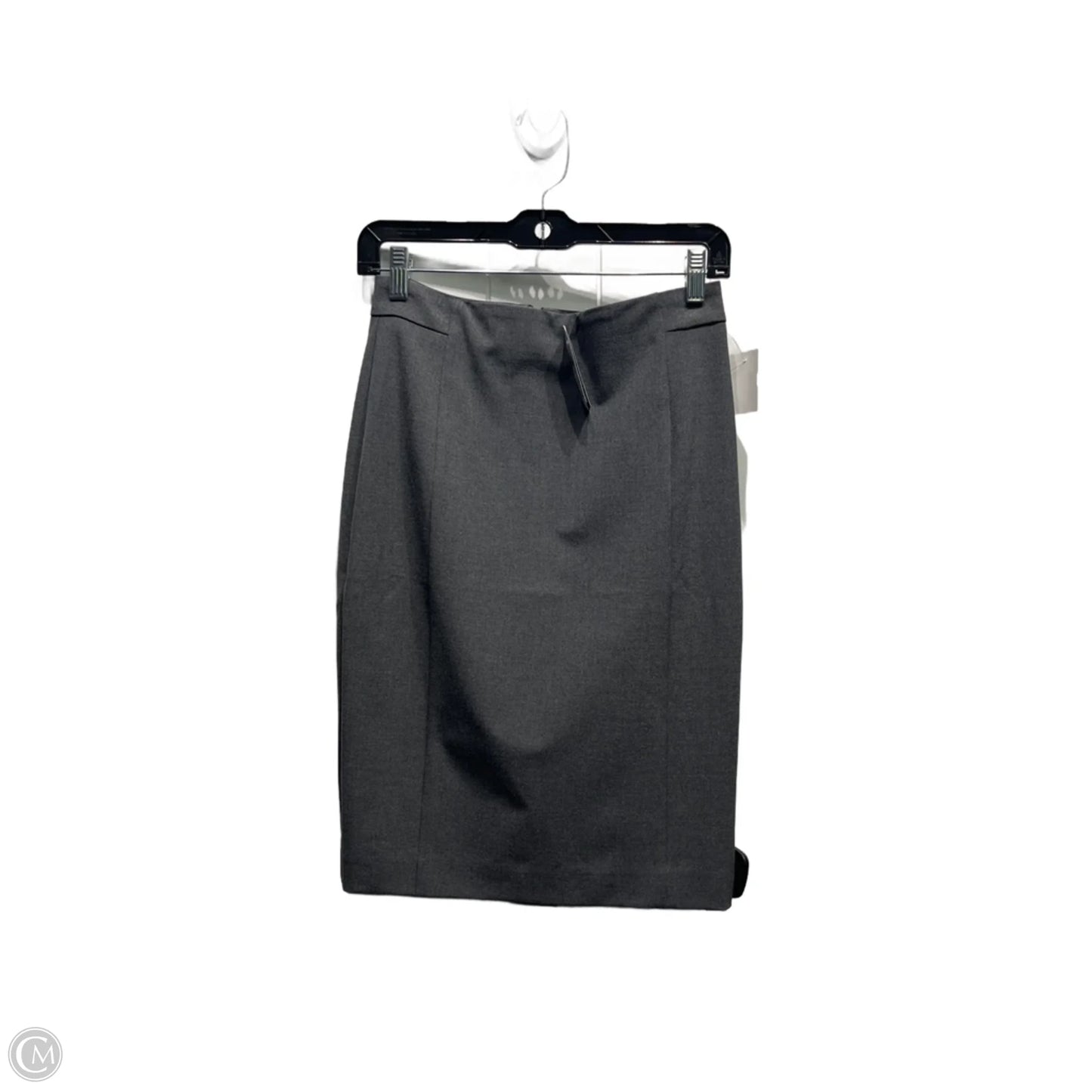 Skirt Midi By Ann Taylor In Grey, Size: 2