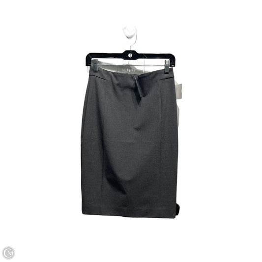 Skirt Midi By Ann Taylor In Grey, Size: 2