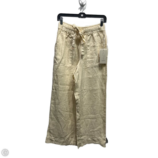 Pants Linen By Joie In Cream, Size: S
