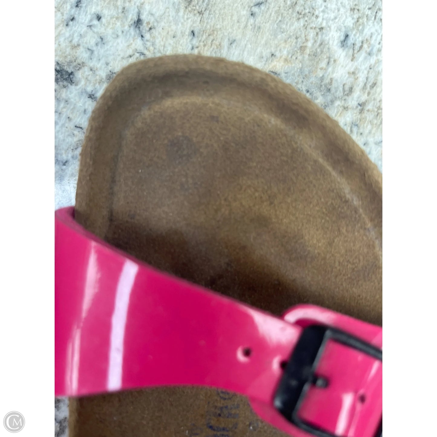 Sandals Flats By Birkenstock In Pink, Size: 6