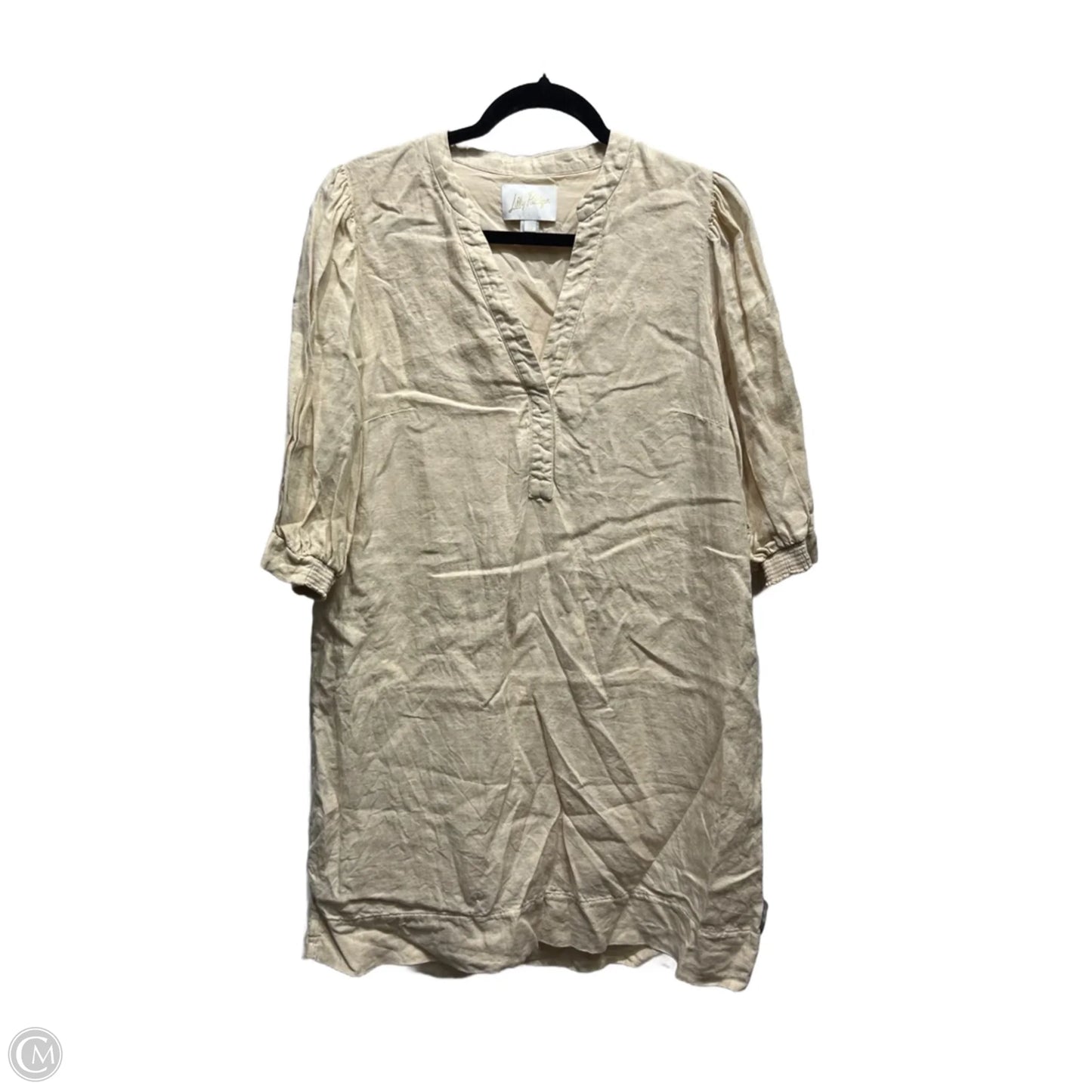 Dress Designer By Lilly Pulitzer In Tan, Size: 10