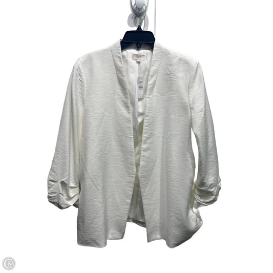 Blazer By Loft In White, Size: L