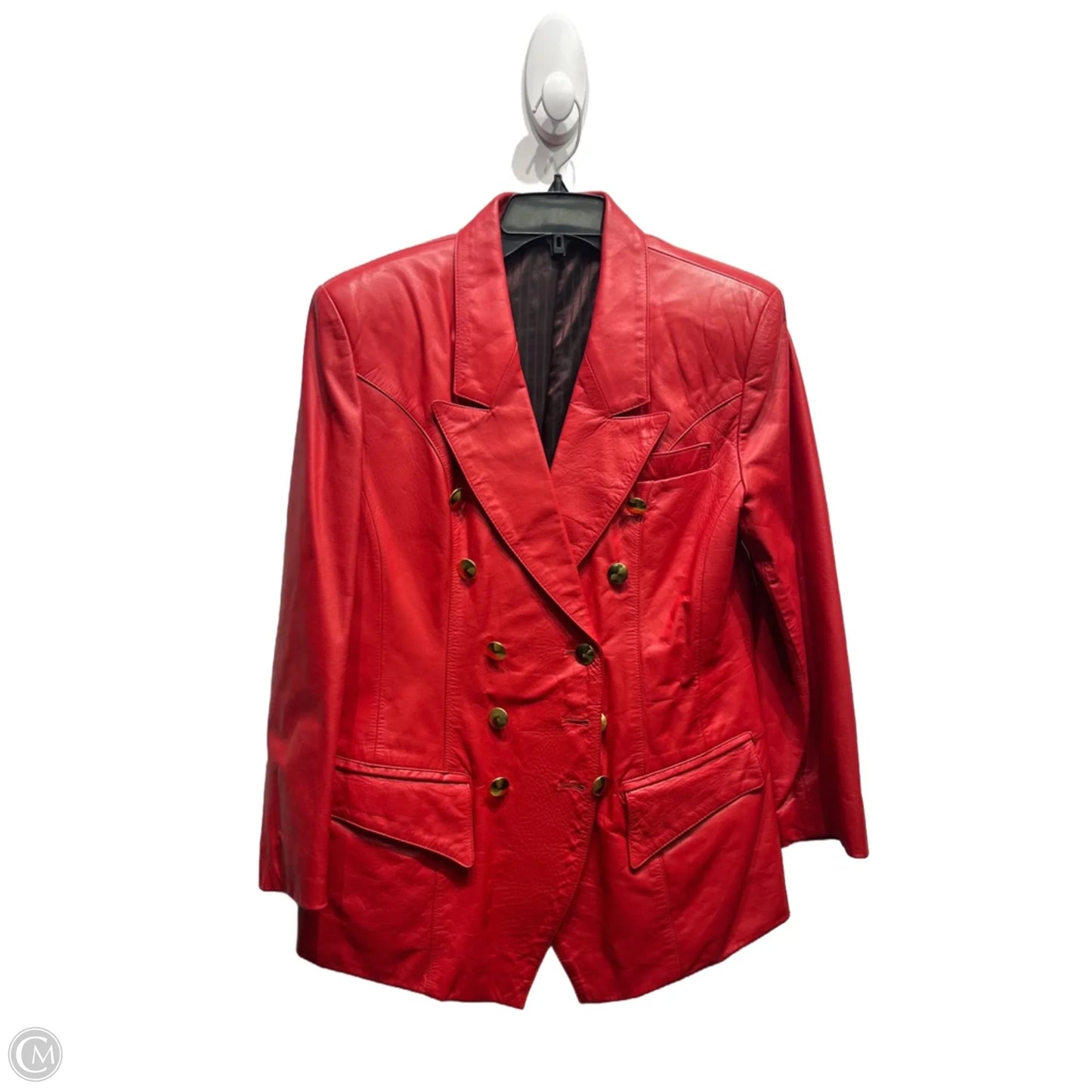 Jacket Moto By 38  In Red, Size: M