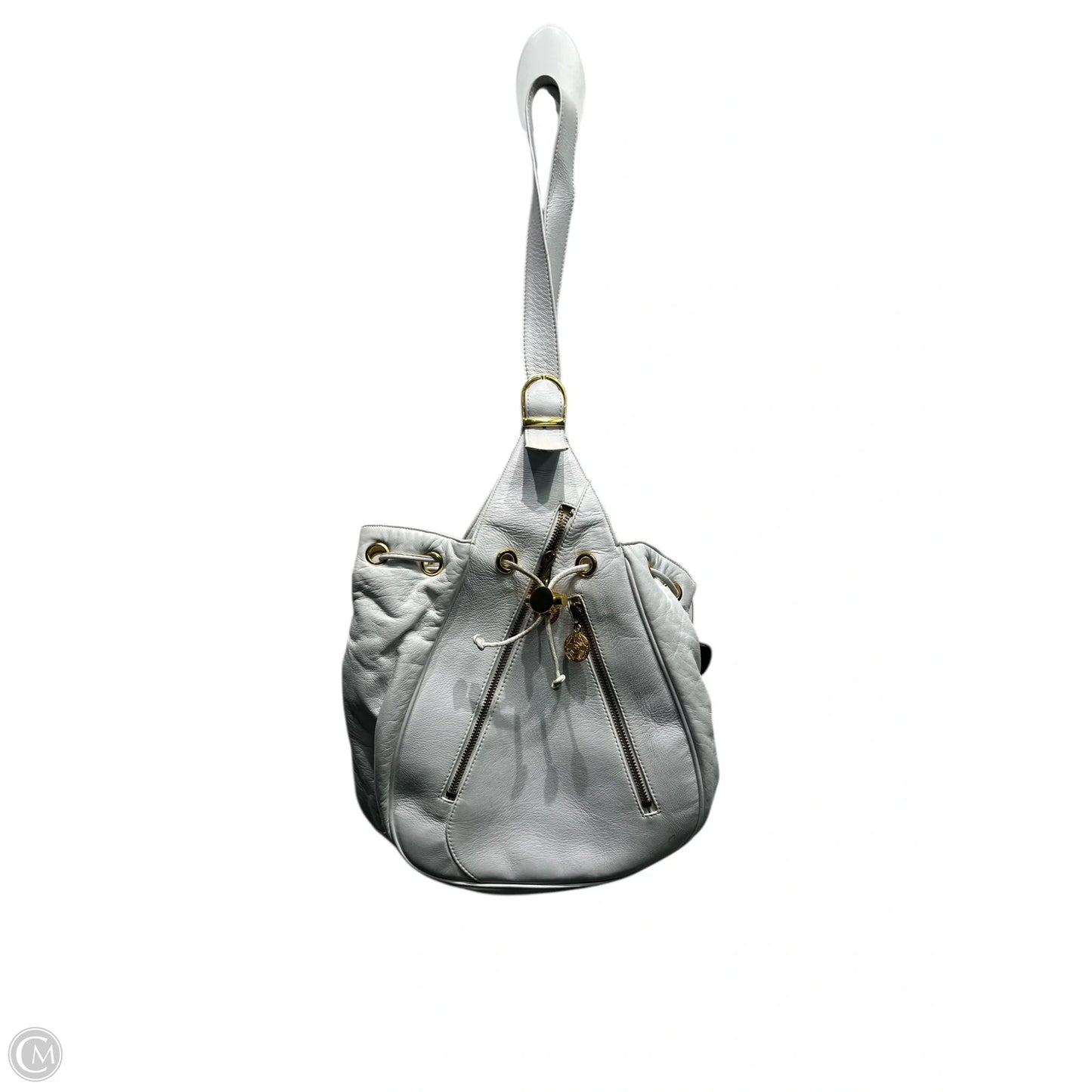 Backpack Leather By Clothes Mentor, Size: Medium