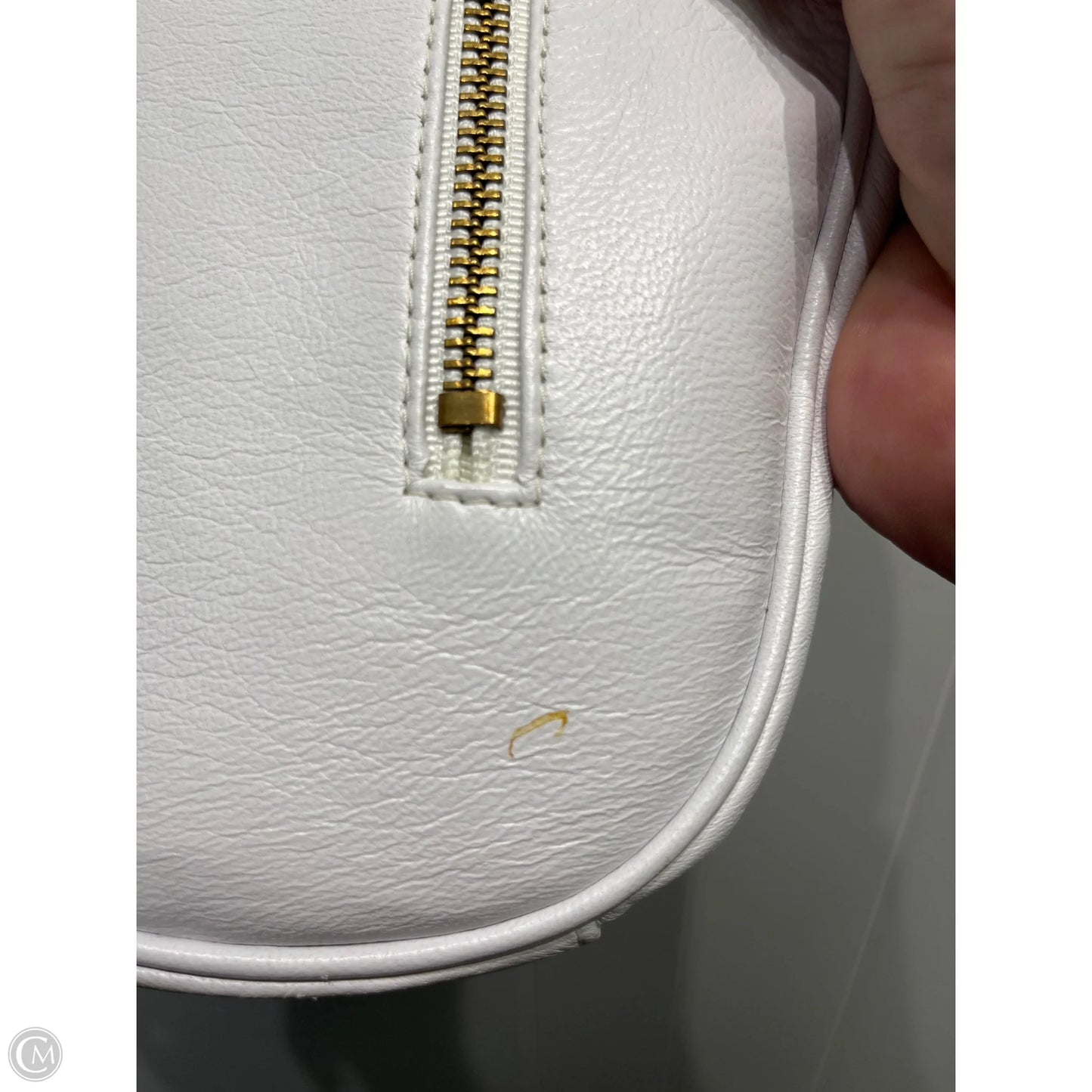 Backpack Leather By Clothes Mentor, Size: Medium