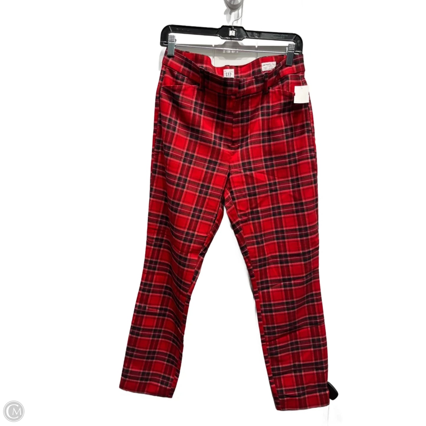 Pants Dress By Gap In Black & Red, Size: 10