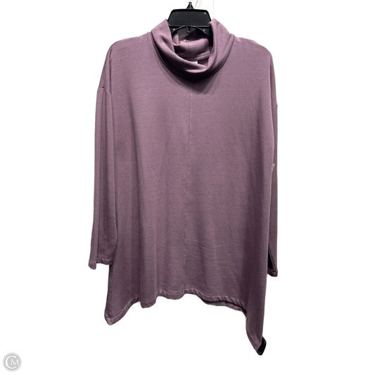 Top Long Sleeve By J. Jill In Purple, Size: M