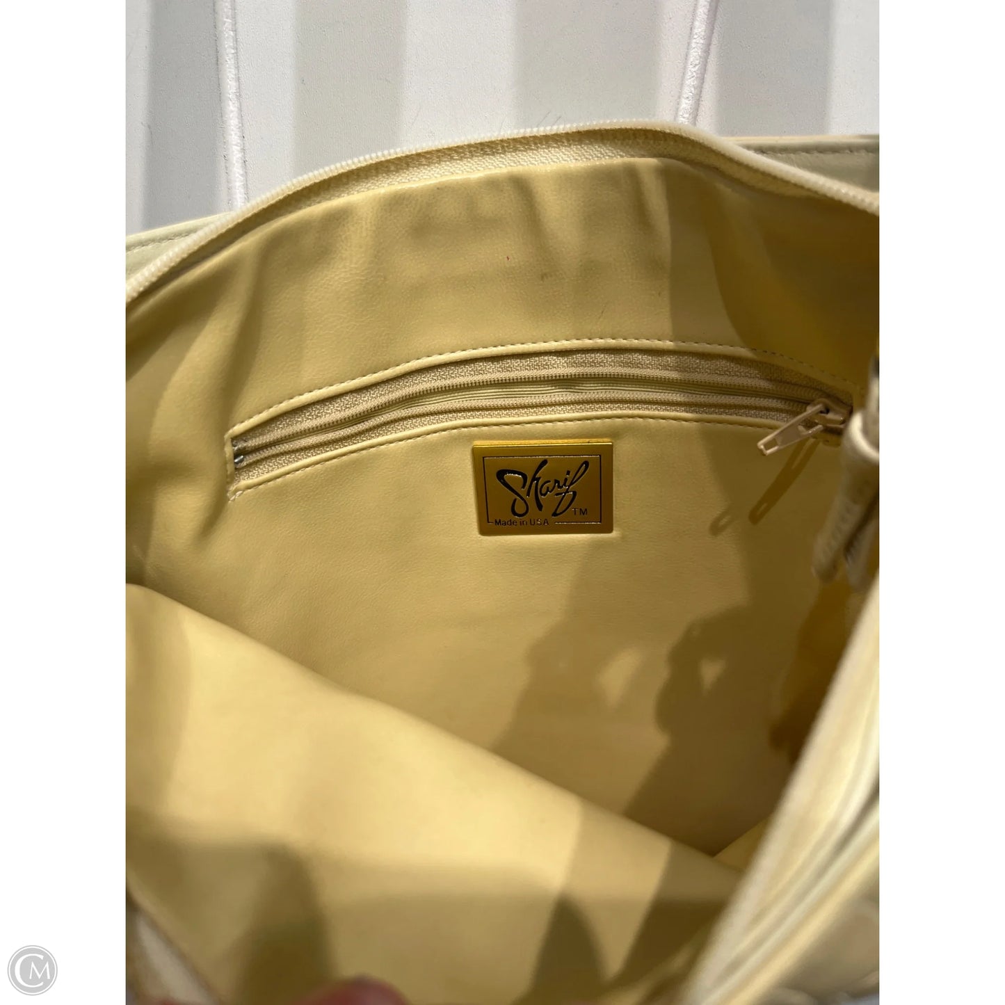 Handbag Leather By Clothes Mentor, Size: Medium