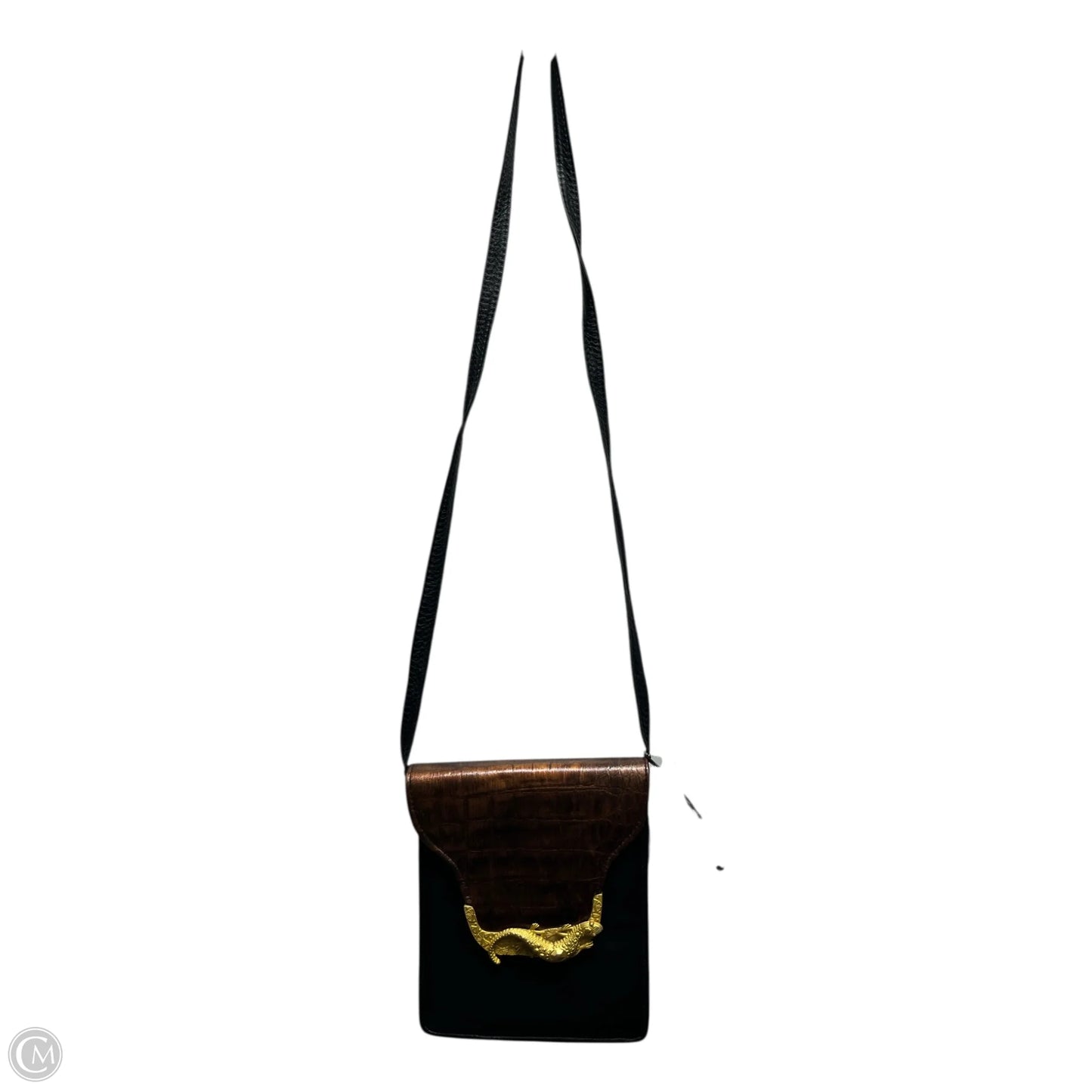 Crossbody Leather By Clothes Mentor, Size: Small