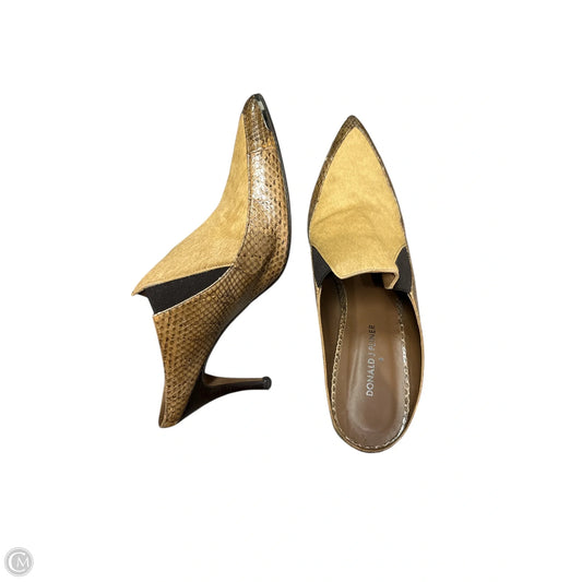 Shoes Heels Stiletto By Donald Pliner In Tan, Size: 10
