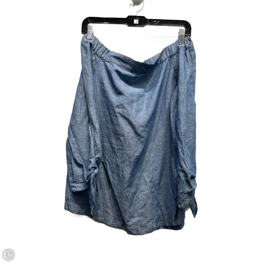 Top Long Sleeve By Free People In Blue Denim, Size: Xs