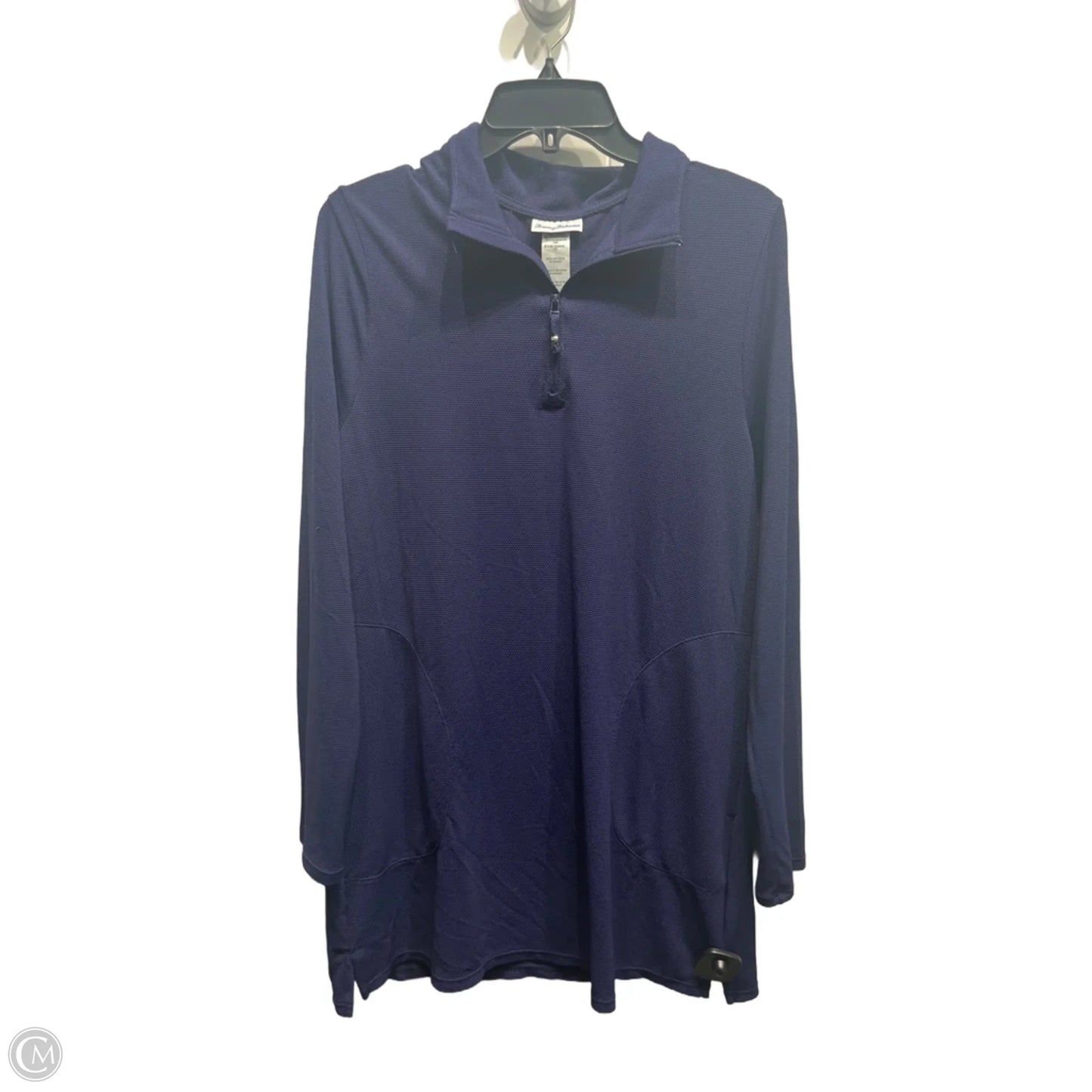 Top Long Sleeve By Tommy Bahama In Blue, Size: Xl