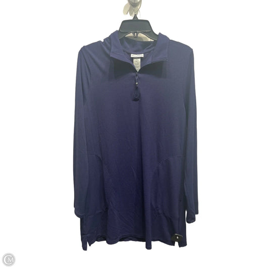 Top Long Sleeve By Tommy Bahama In Blue, Size: Xl