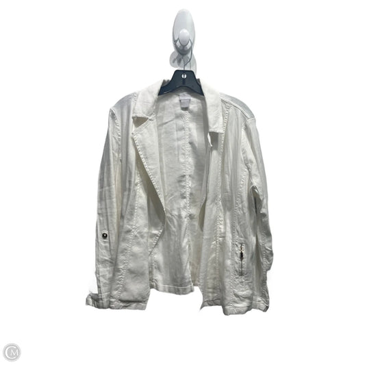 Blazer By Chicos In White, Size: L