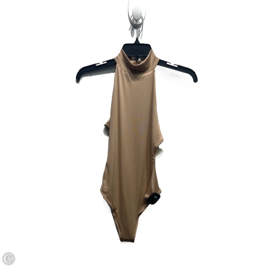 Bodysuit By Bar Iii In Tan, Size: Xs