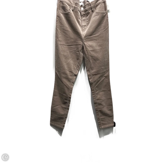 Pants Corduroy By Loft In Taupe, Size: 8
