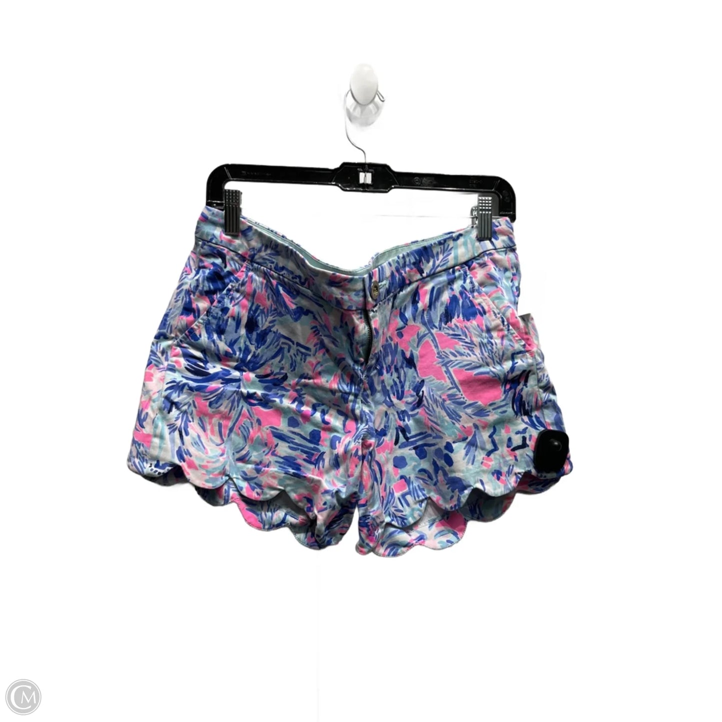 Shorts Designer By Lilly Pulitzer In Blue & Pink, Size: 6