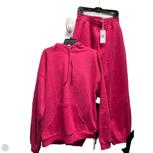 Pants Set 2pc By Amazon Essentials In Pink, Size: Xl