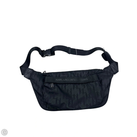 Belt Bag Designer By Karl Lagerfeld, Size: Medium