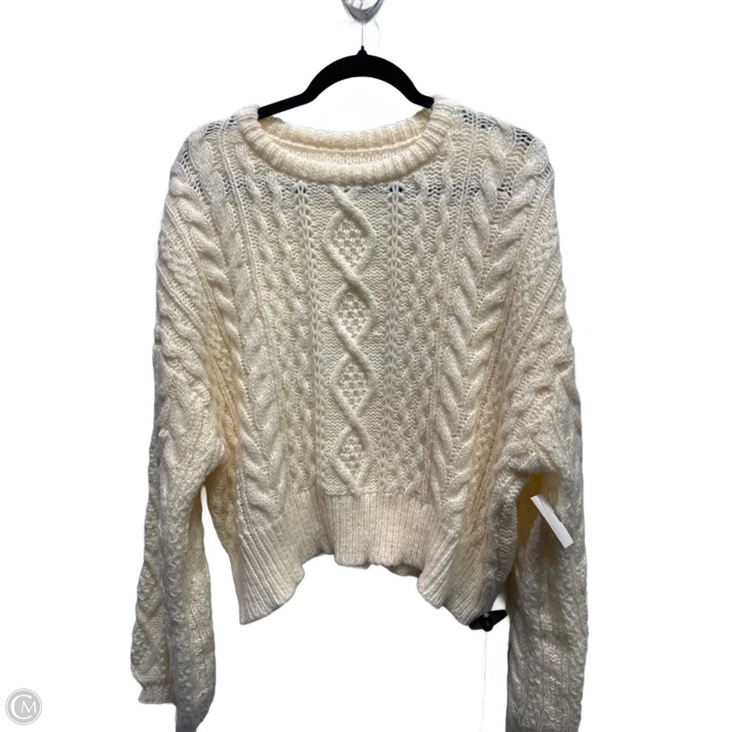 Sweater By Dazy In Cream, Size: Xl