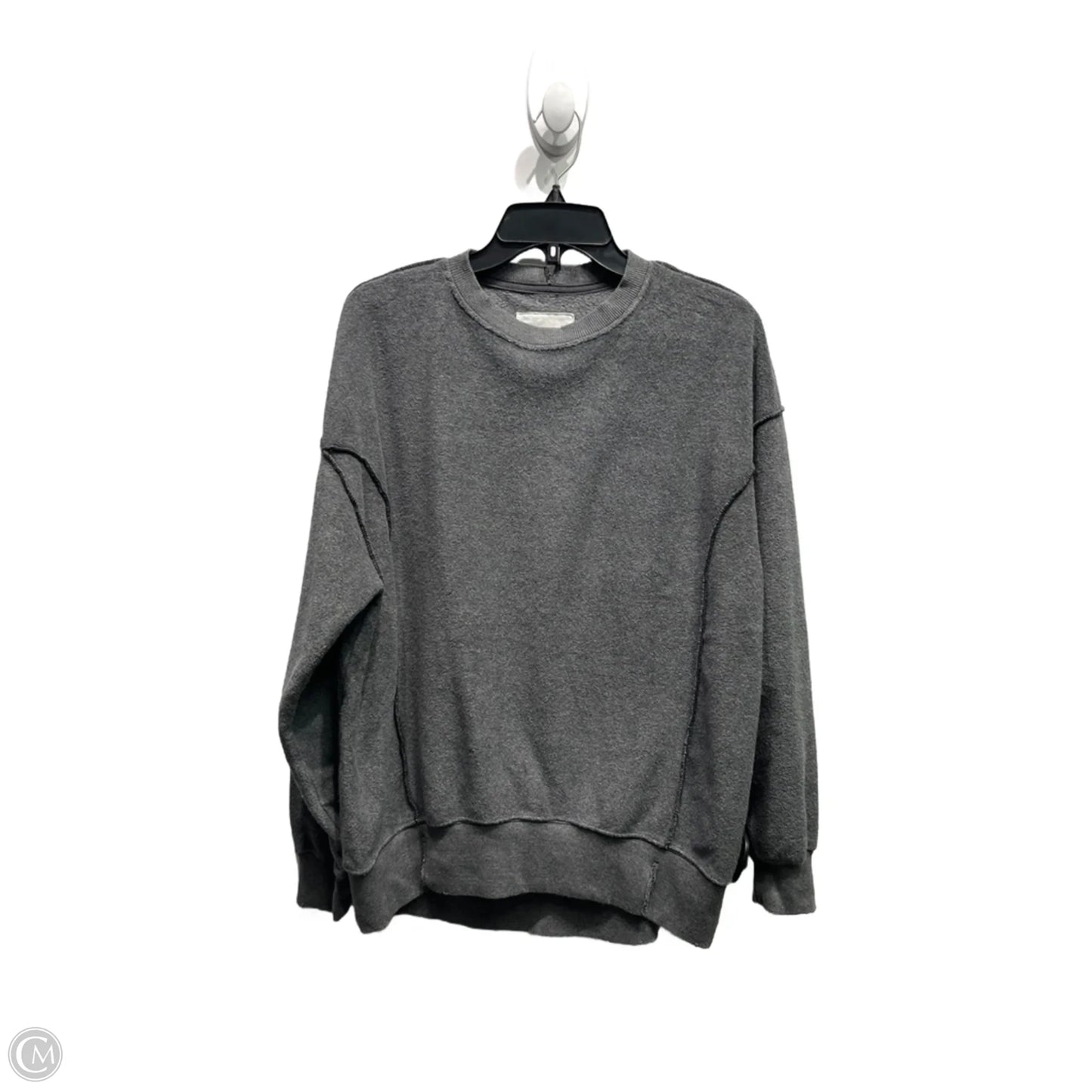 Sweatshirt Crewneck By Aerie In Grey, Size: Xxs