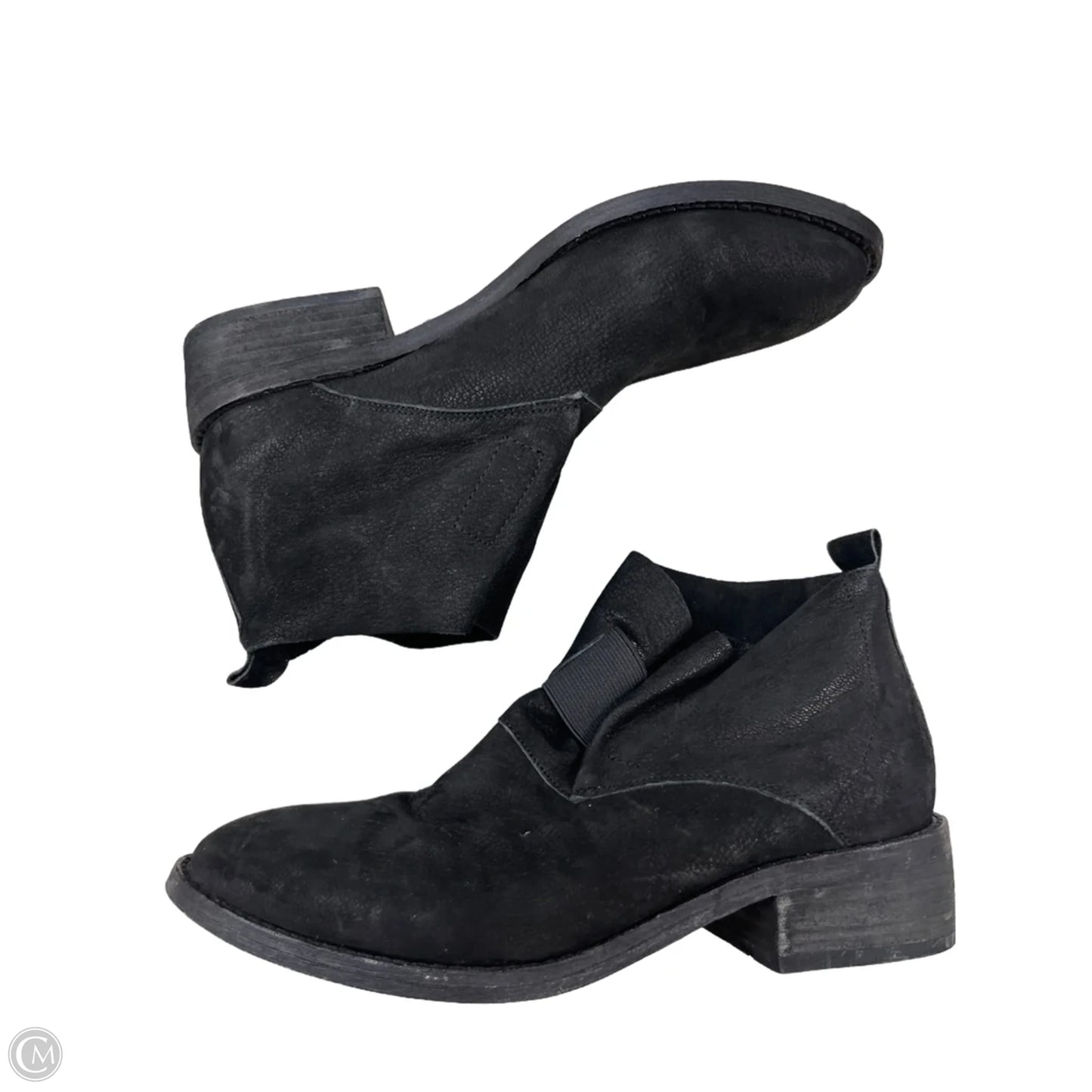 Boots Ankle Flats By Eileen Fisher In Black, Size: 7.5